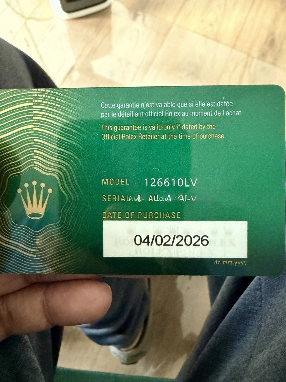 NEW Feb 2026 Rolex Submariner Date Starbucks Green Bezel Black 41mm 126610LV