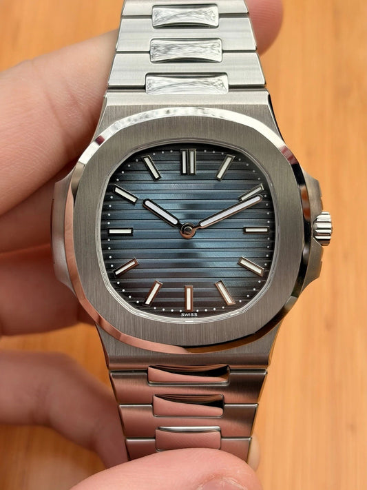 Vintage Patek Philippe Cal. 23-300 Movement Nautilus-Style Marriage Watch – Serviced, Boxed