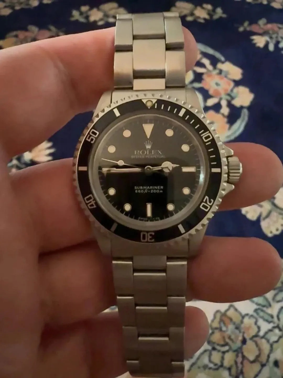 Vintage Rolex Submariner Automatic Watch – Authentic, Serviced, With Rolex Papers