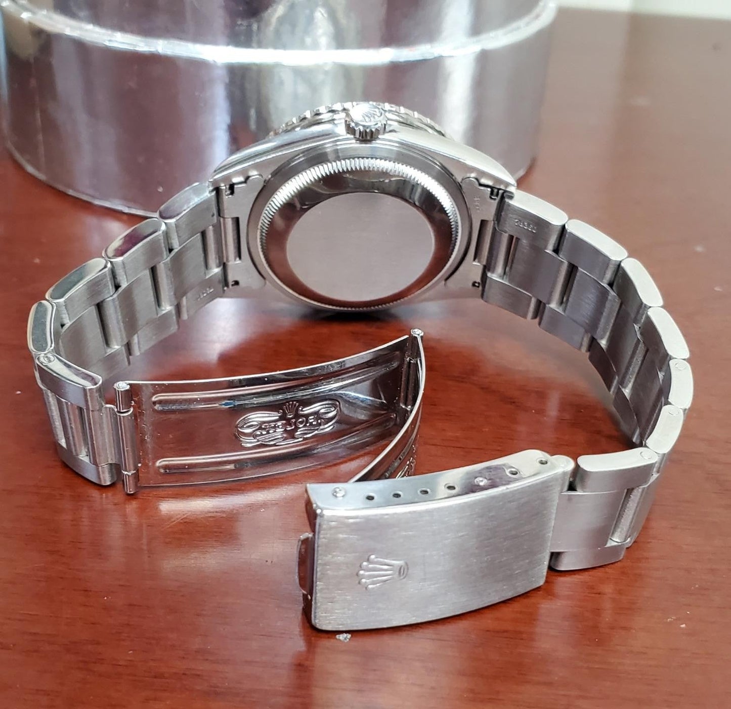 Rolex Datejust Turn-O-Graph 16264 Thunderbird 36mm Steel Silver Roman Dial 2002