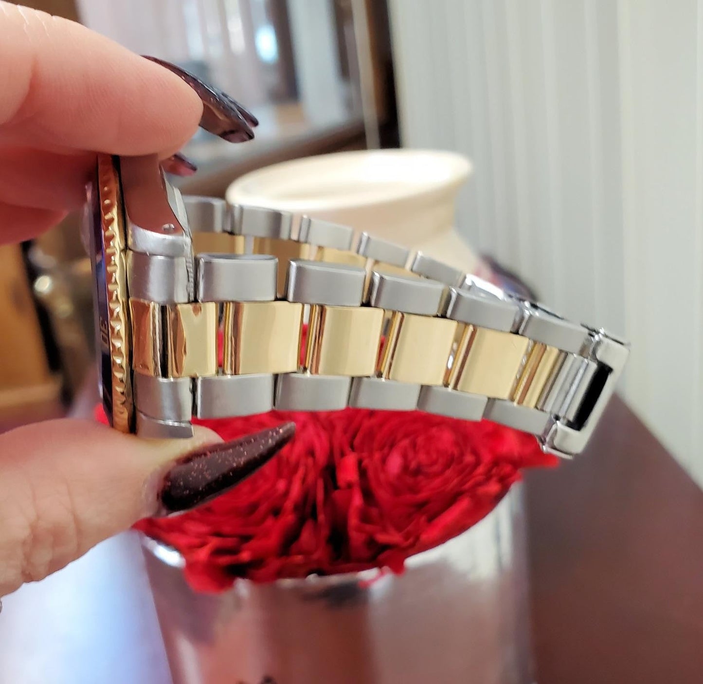 Rolex Submariner 16613 Two Tone Oyster 40mm Blue Tritium Dial 1996 Auto