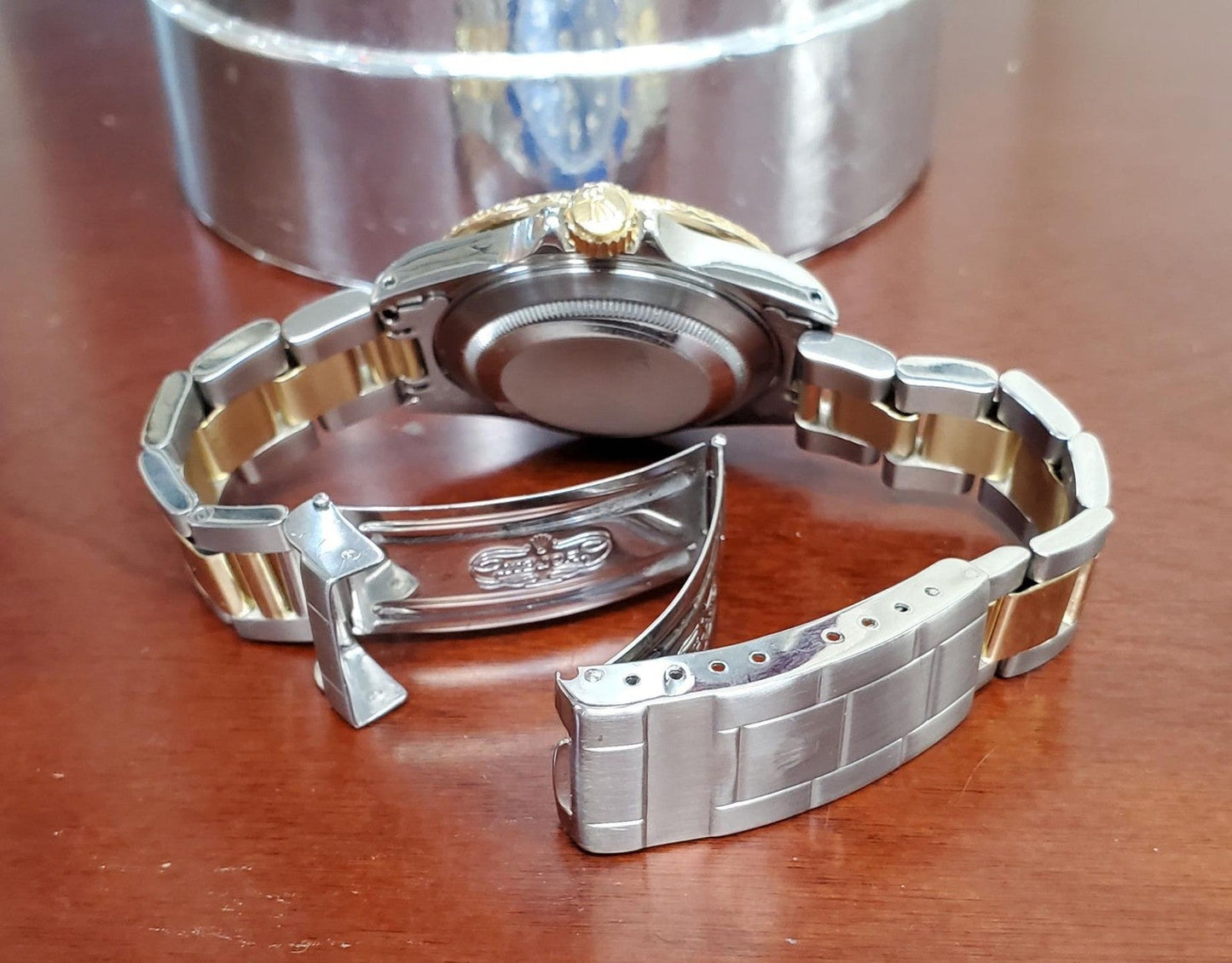 Rolex Submariner 16613 Two Tone Oyster 40mm Blue Tritium Dial 1996 Auto