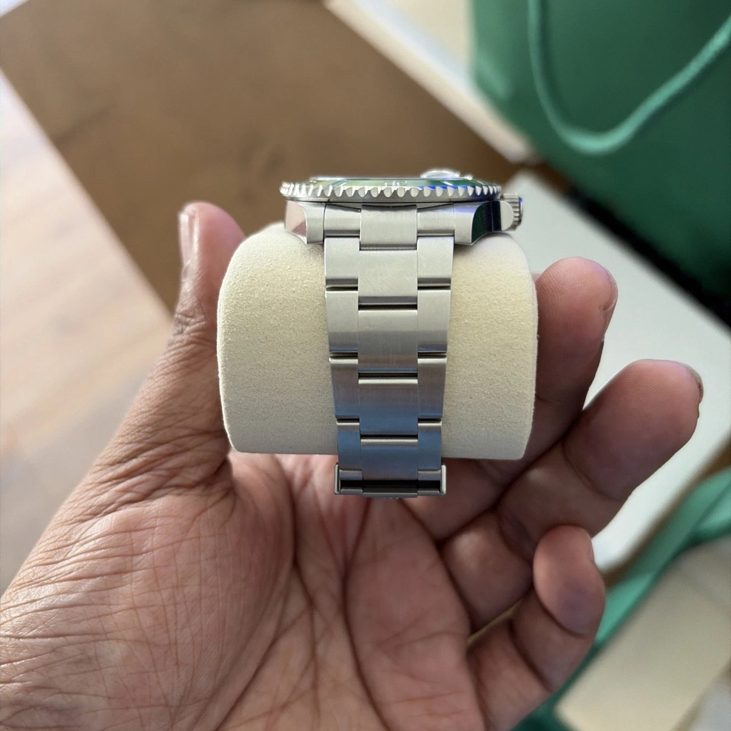 NEW Feb 2026 Rolex Submariner Date Starbucks Green Bezel Black 41mm 126610LV