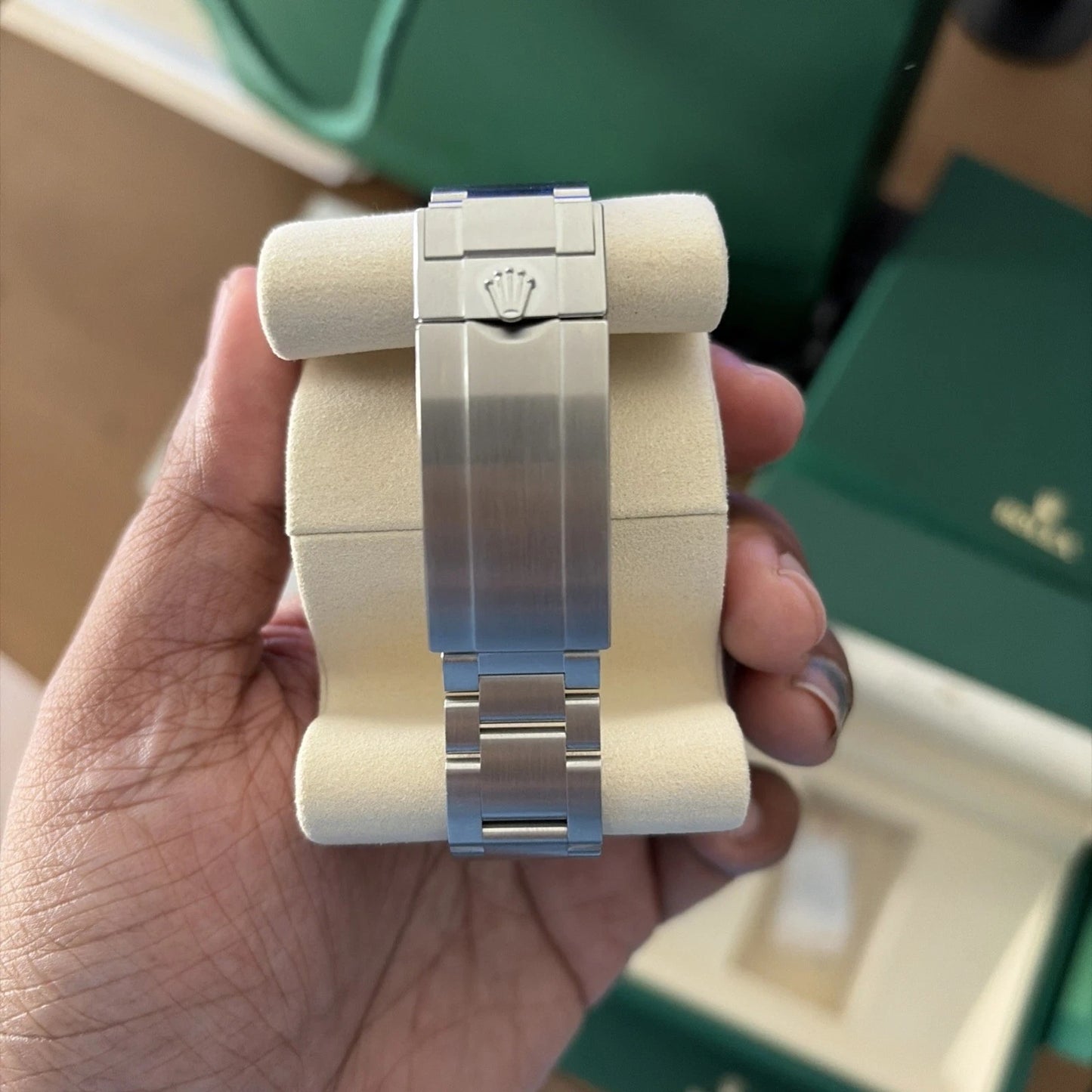 NEW Feb 2026 Rolex Submariner Date Starbucks Green Bezel Black 41mm 126610LV