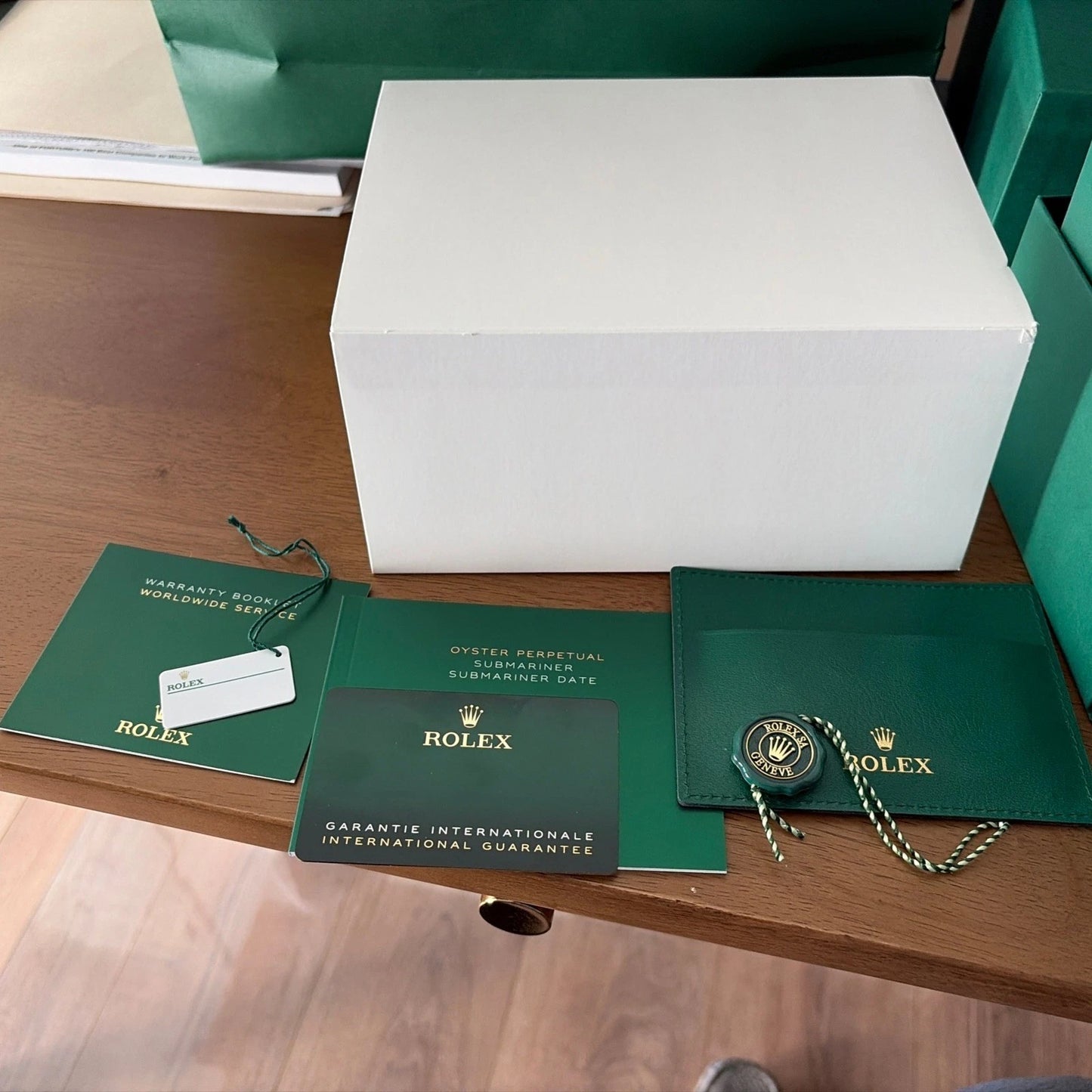 NEW Feb 2026 Rolex Submariner Date Starbucks Green Bezel Black 41mm 126610LV