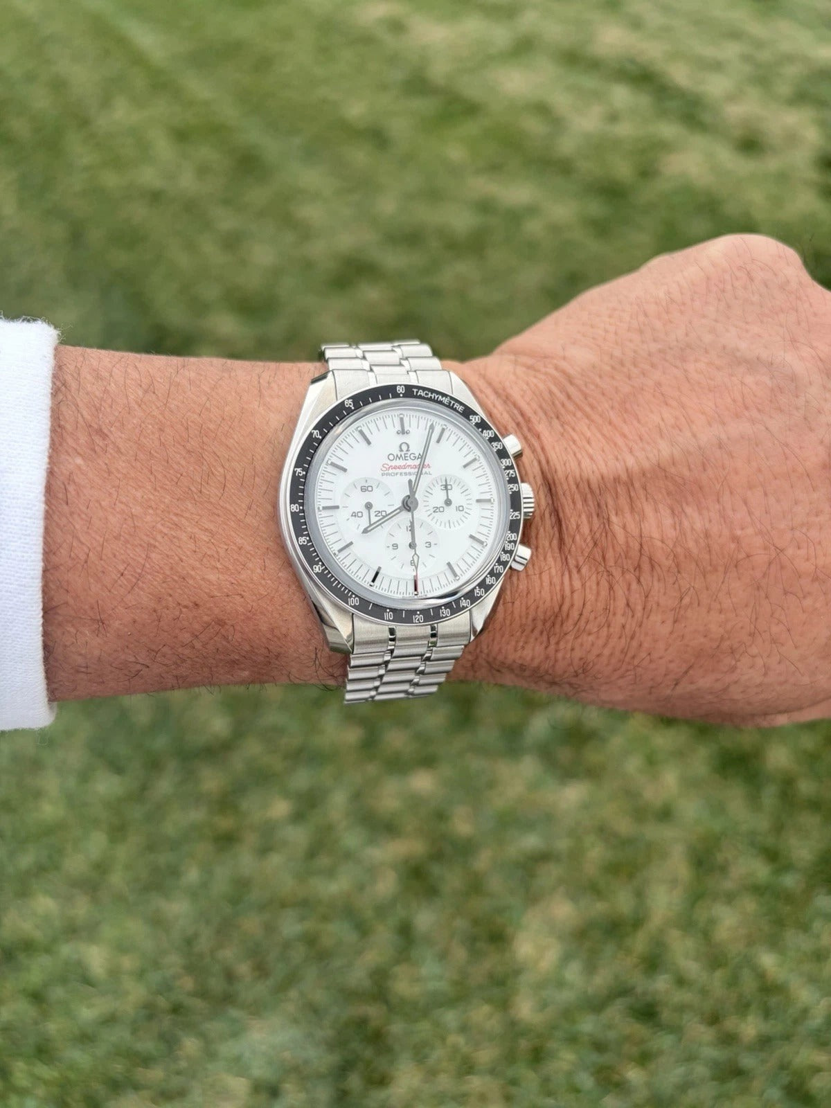 OMEGA Speedmaster Moonwatch Professional White Dial