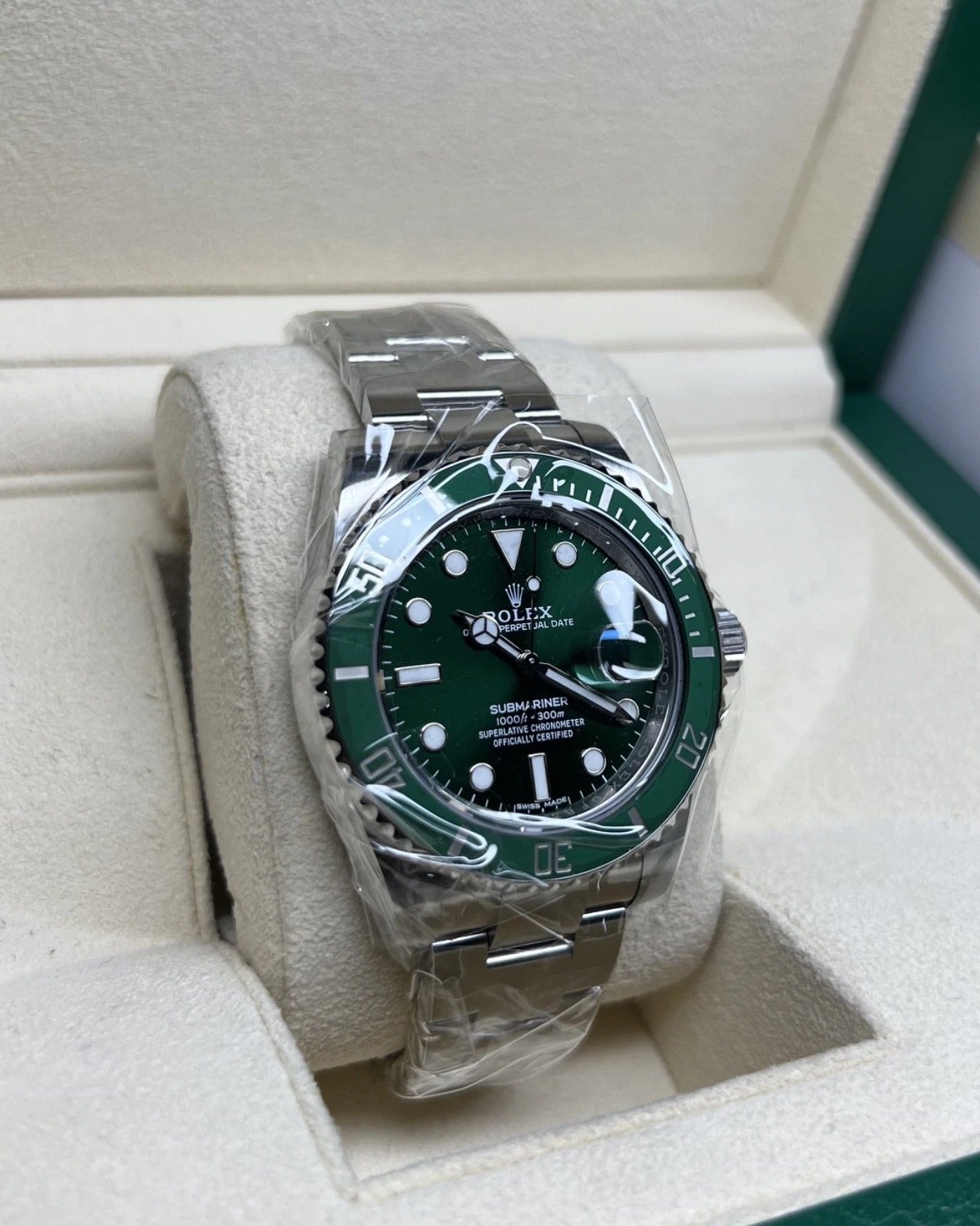 2019 Rolex Submariner Date Hulk 40mm 116610LV