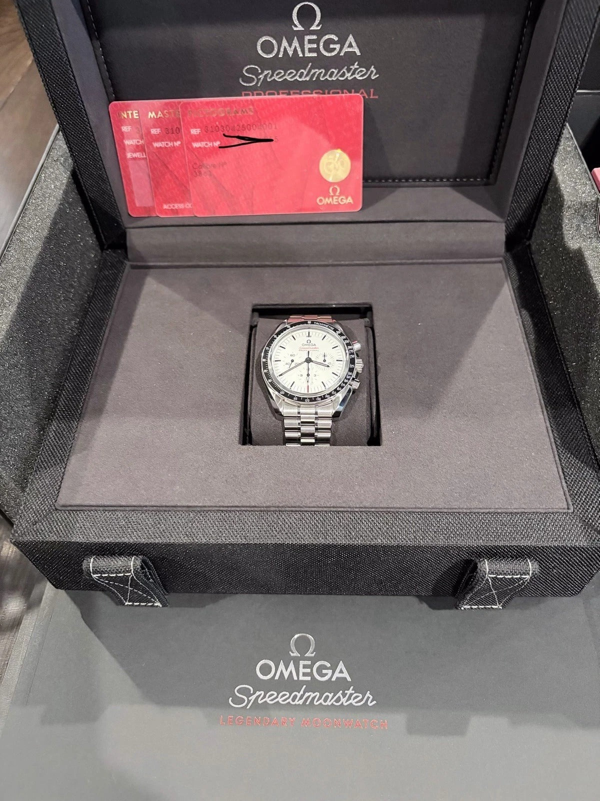 OMEGA Speedmaster Moonwatch Professional White Dial