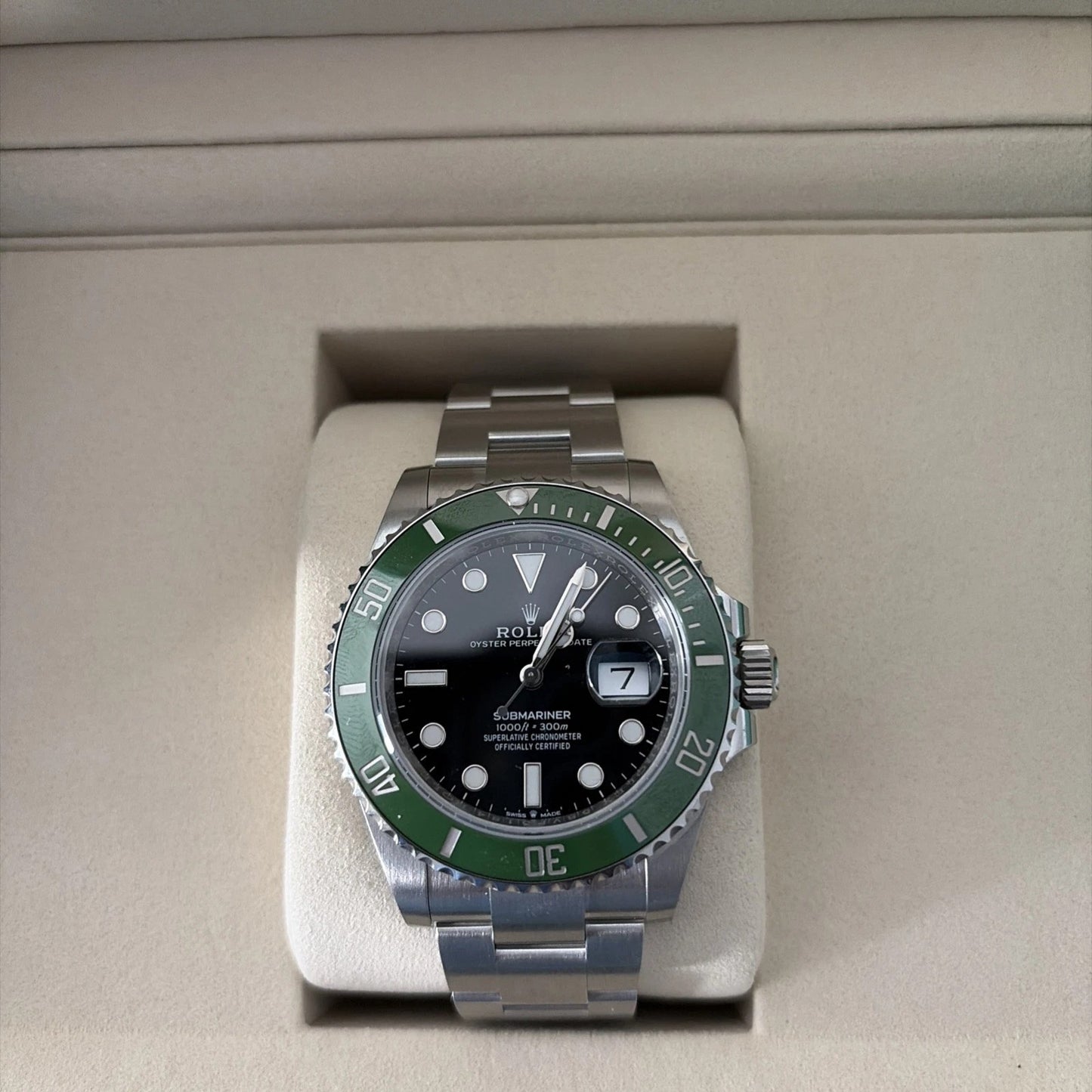 NEW Feb 2026 Rolex Submariner Date Starbucks Green Bezel Black 41mm 126610LV