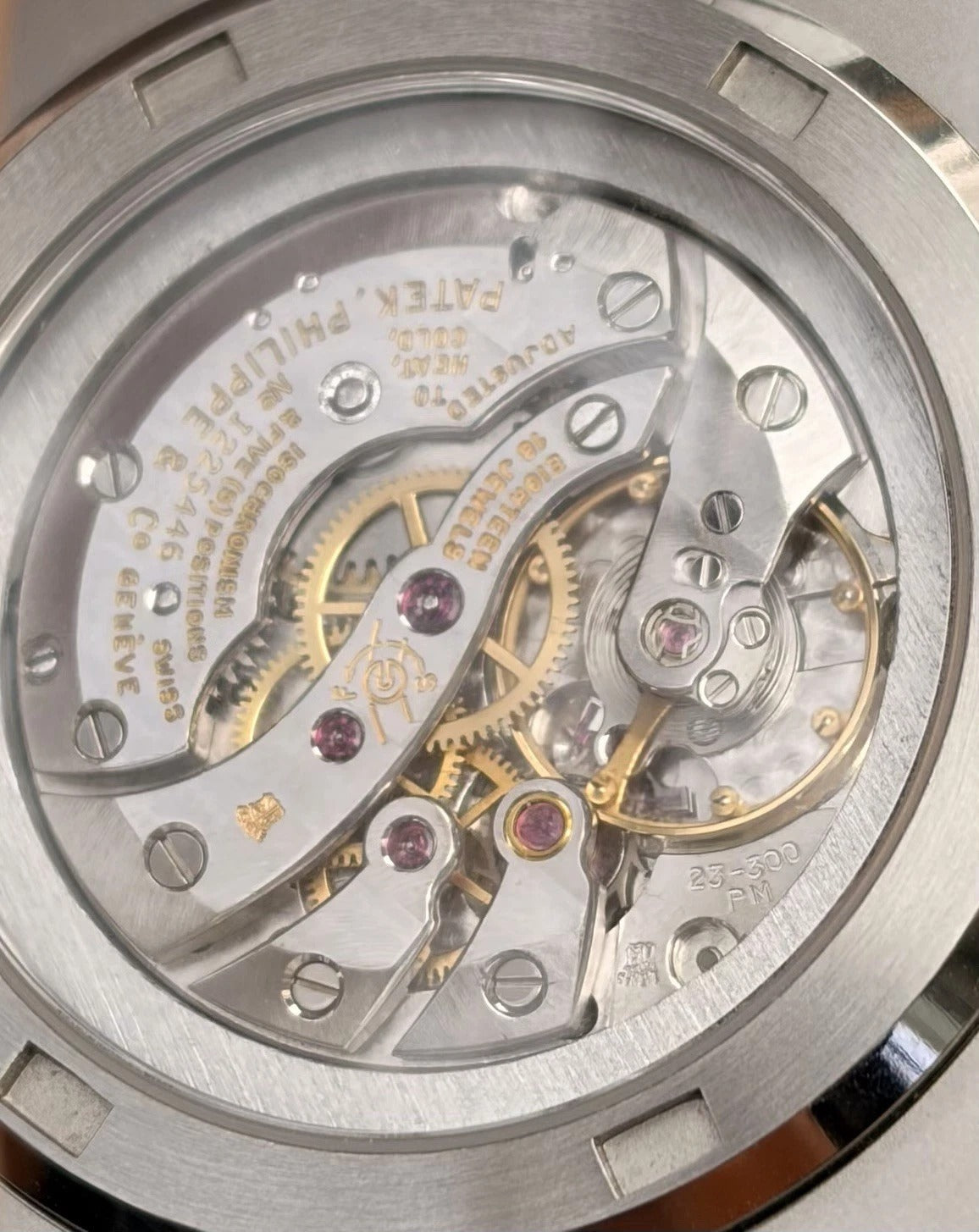 Vintage Patek Philippe Cal. 23-300 Movement Nautilus-Style Marriage Watch – Serviced, Boxed