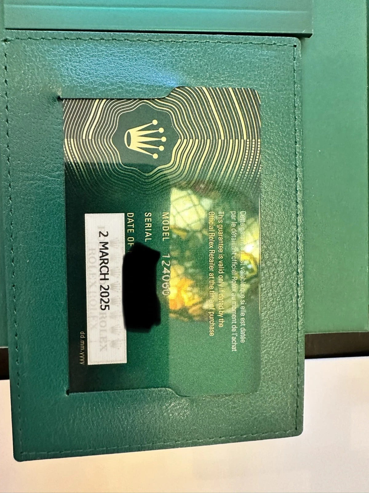 Unworn 2025 Rolex Submariner Black Dial Stainless Steel 124060 No Date 41mm