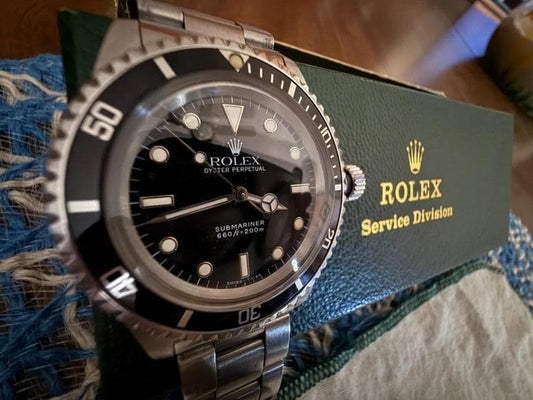 Vintage Rolex Submariner Automatic Watch – Authentic, Serviced, With Rolex Papers