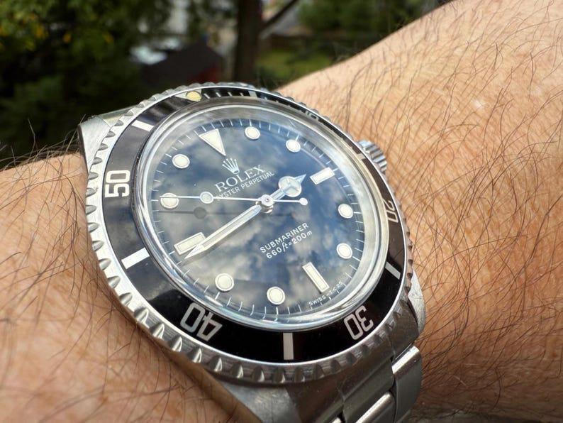 Vintage Rolex Submariner Automatic Watch – Authentic, Serviced, With Rolex Papers