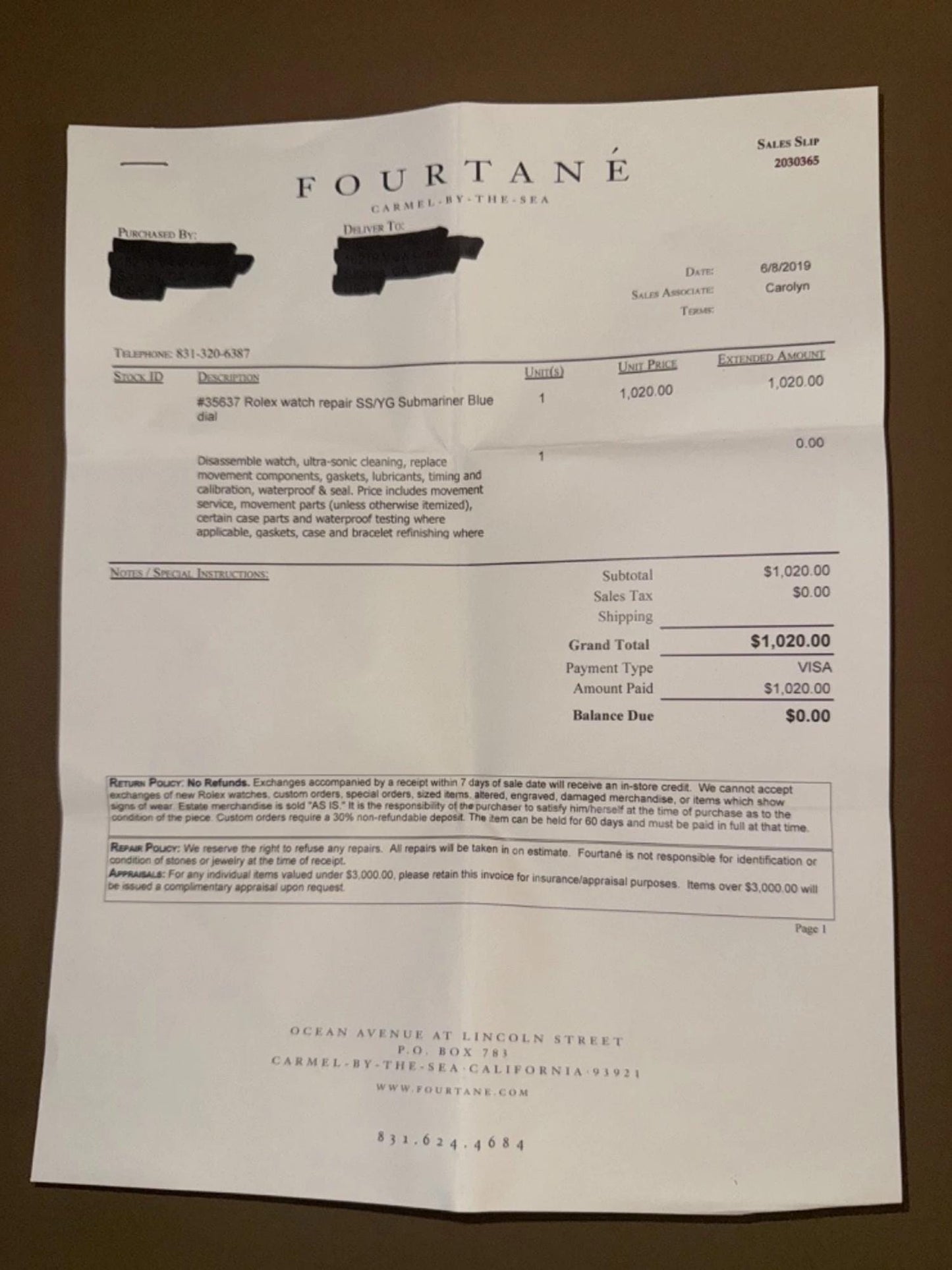 Vintage Rolex Submariner Date 40 mm Blue Dial Two Tone | Stainless Steel & 18K Gold | Automatic Diver Watch | Full Set Box Papers