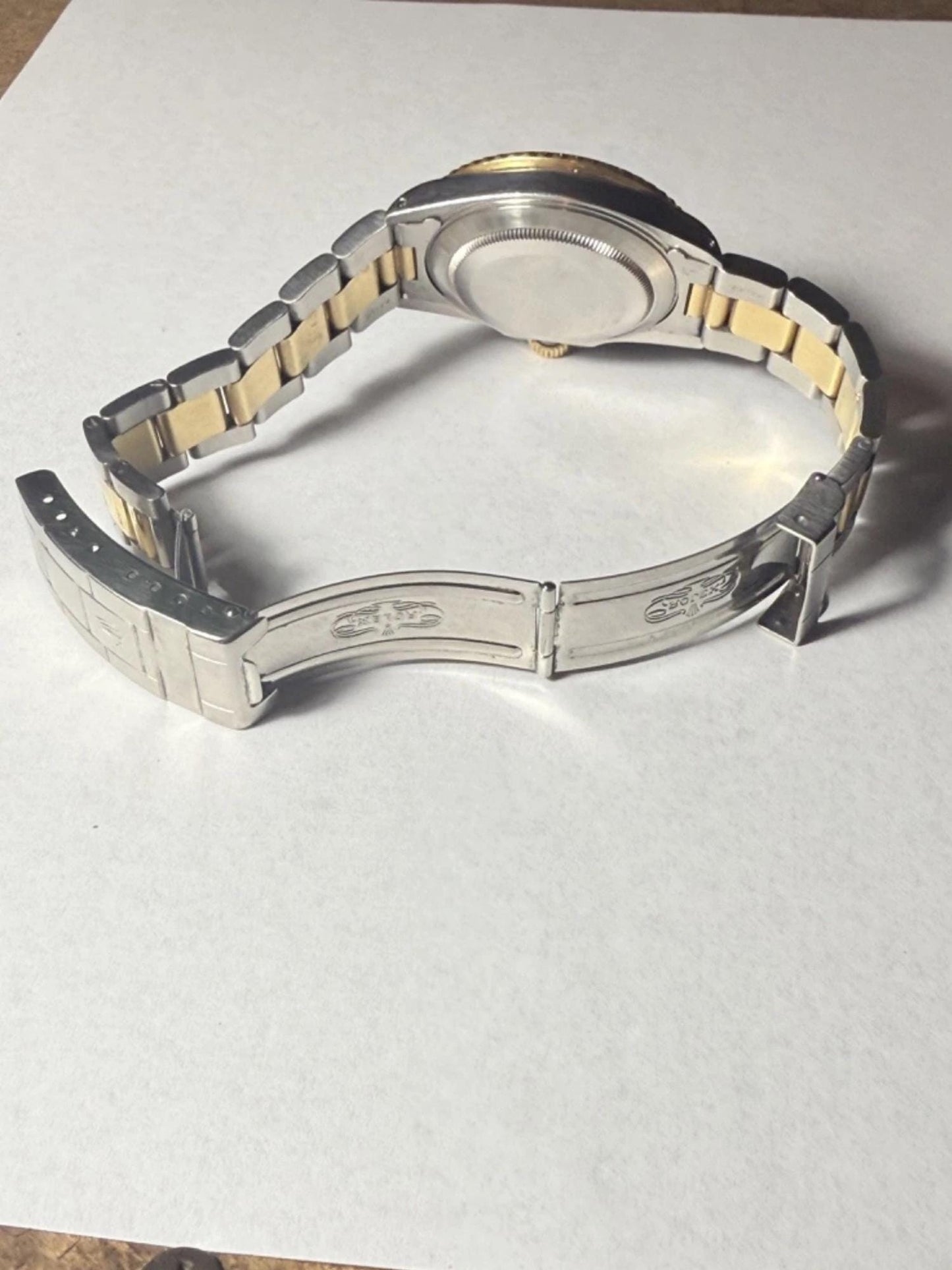 Vintage Rolex Submariner Date 40 mm Blue Dial Two Tone | Stainless Steel & 18K Gold | Automatic Diver Watch | Full Set Box Papers